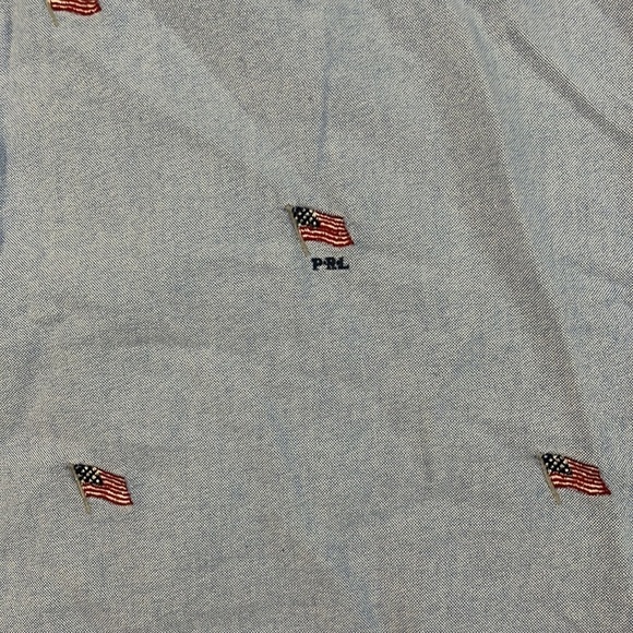 Ralph Lauren Flag Button Down - Picture 2 of 9